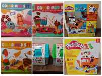 Color mud set.Play Doh комплект-моделиране- пластелин,понички,сладолед