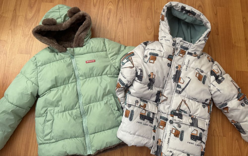 Детски зимни якета 4-5 год.