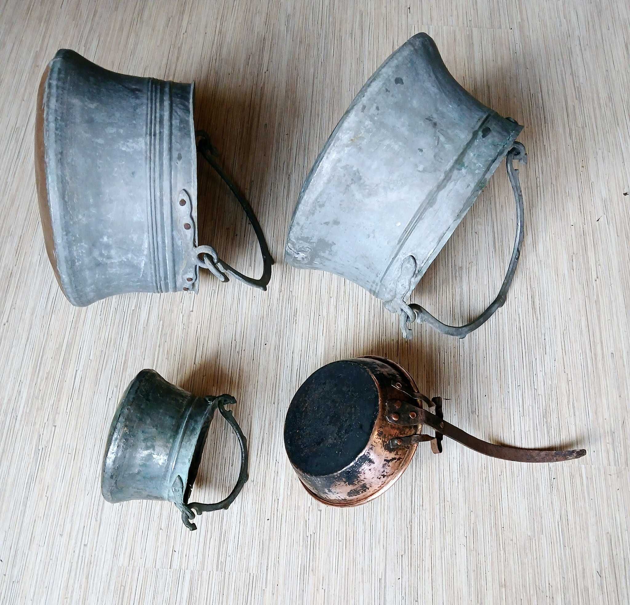 Котли/ бакъри, менче, меден тиган