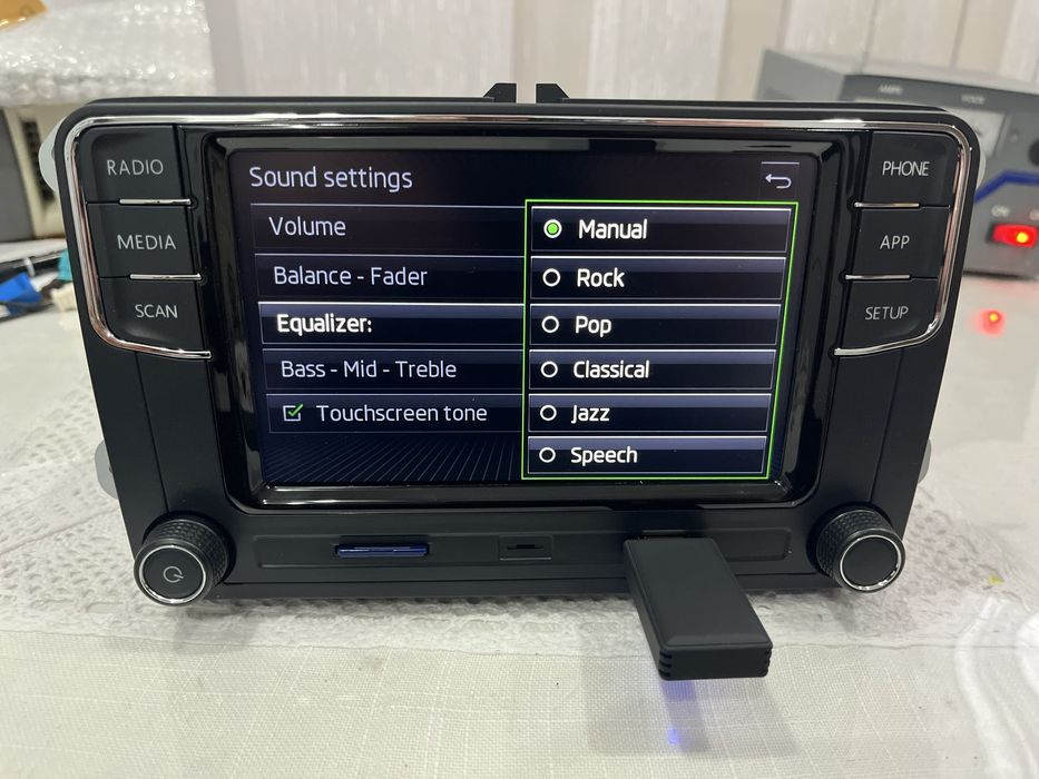 Multimedia RCD 440 Pro skoda-model MIB2-RNS 510