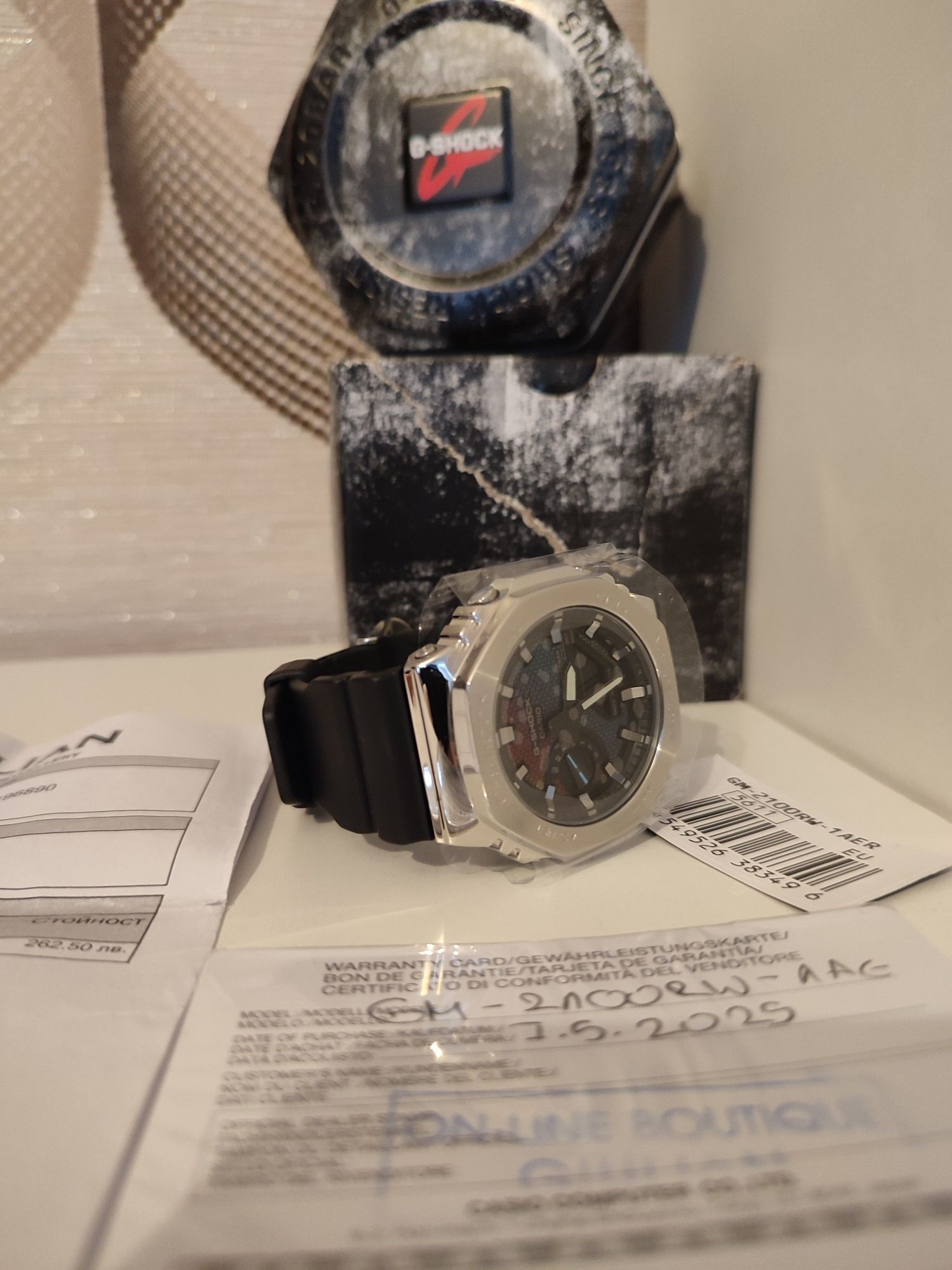 Casio G Shock GM 2100RW 1AER  GM 2100RW