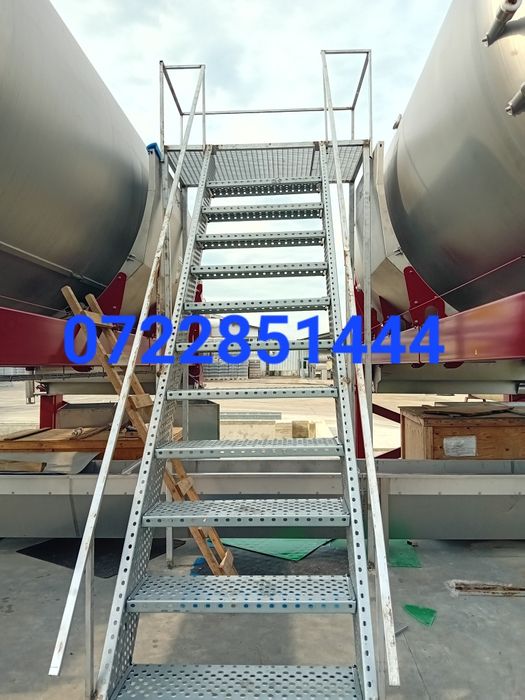 Scara metalica zincata 6,5m l