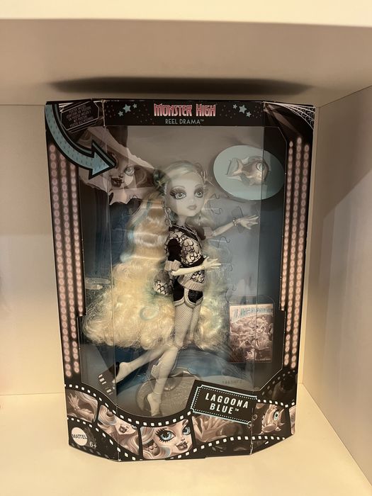 кукла Monster High Лагуна Блю рил драма/ Lagoona Blue reel drama