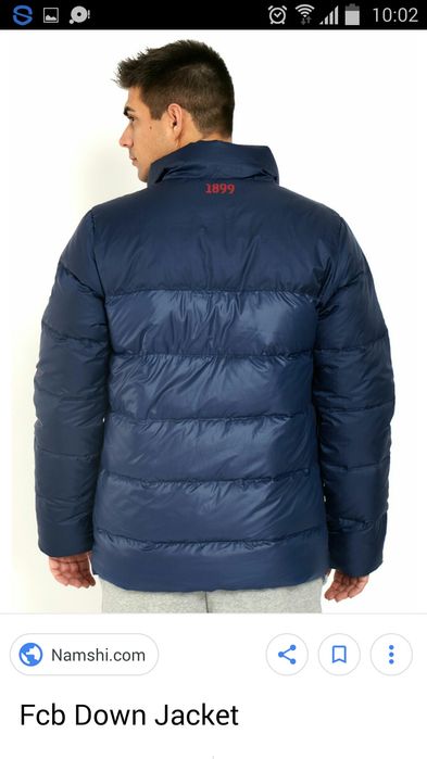 Nike Barcelona 550 Mens Down Jacket Size S/M ОРИГИНАЛ! Мъжко Пухено Як