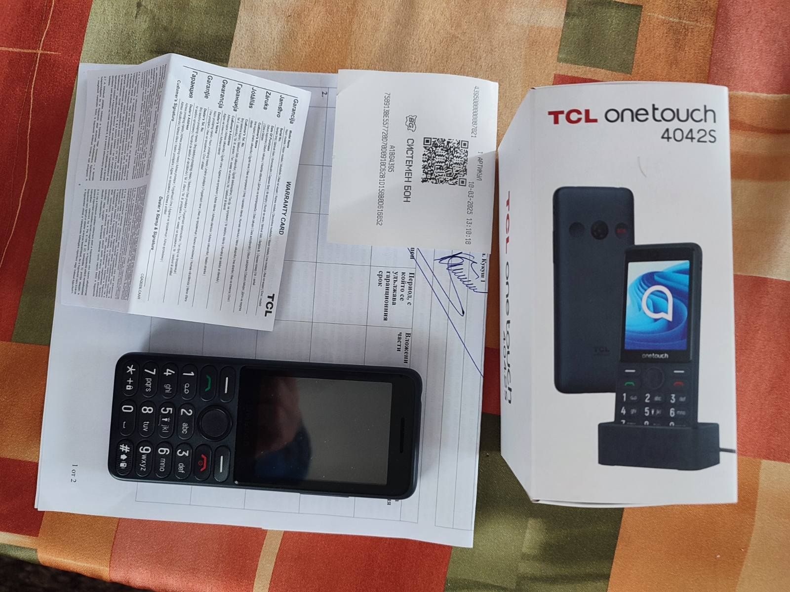 Телефон TCL onetouch 4042S