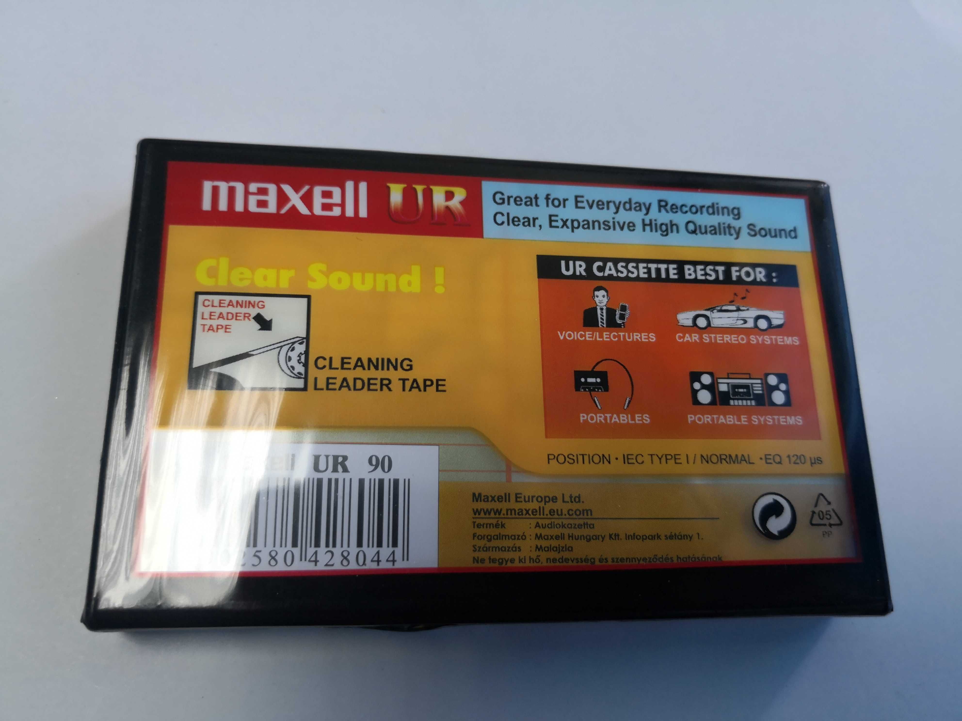 Caseta audio Maxell UR 90