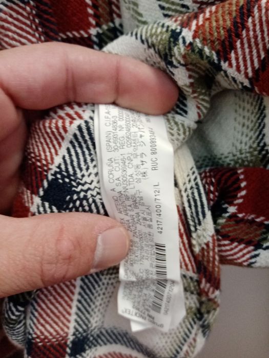 Zara Мъжка карирана риза