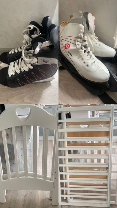 Кроватка /коньки