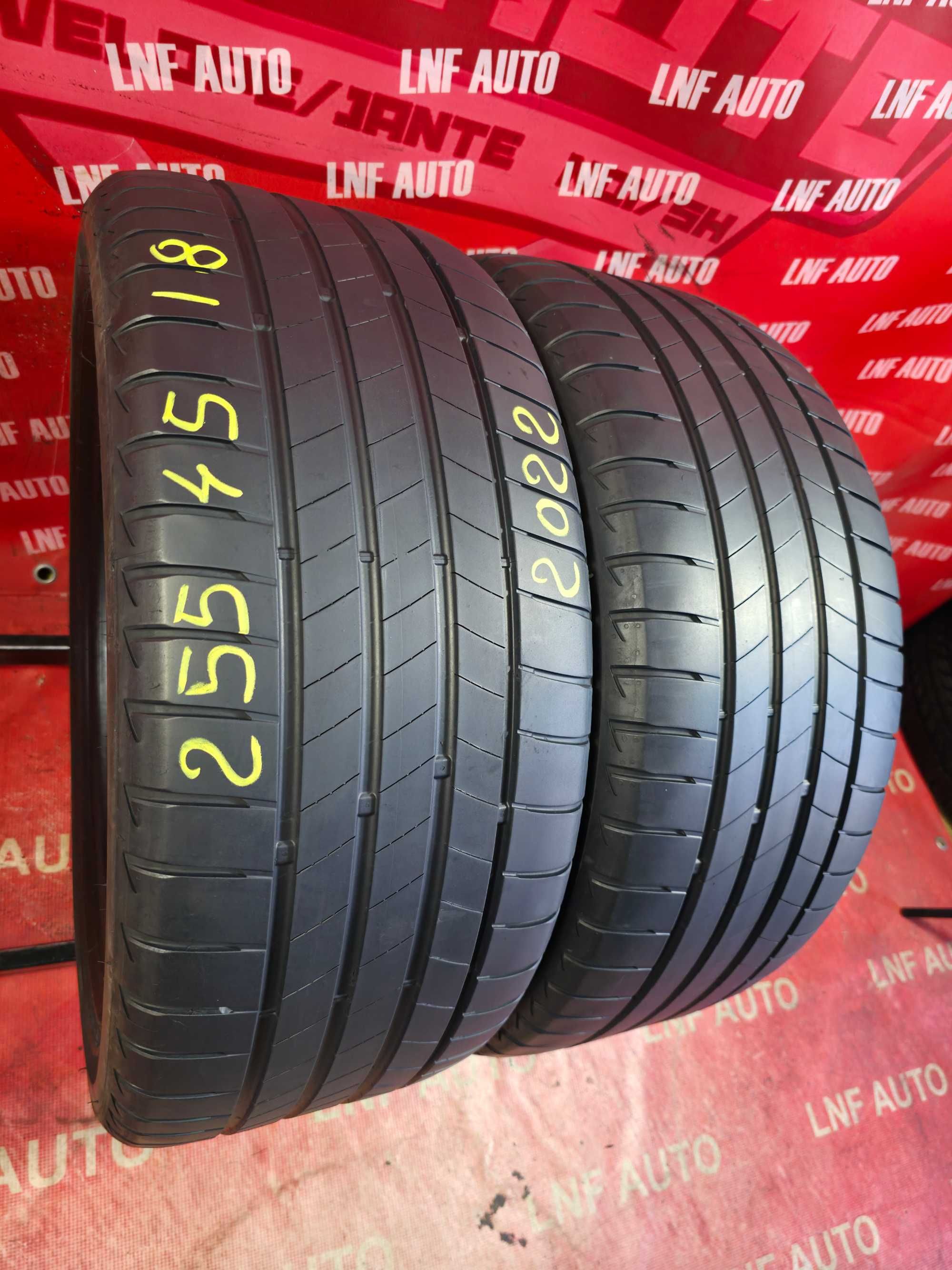 Anvelope de VARA - 255/45/18 - BRIDGESTONE - 5.62 MM - DOT 2022 !