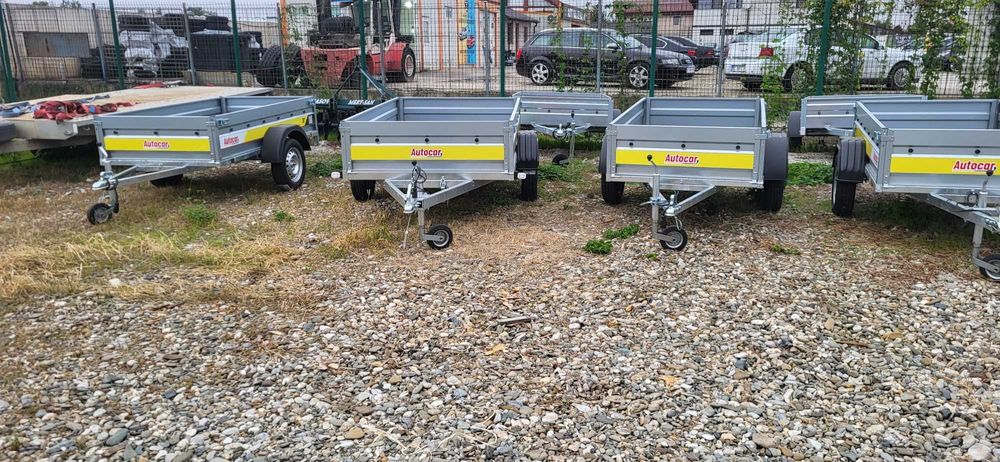 Remorca ATV 750 kg 2.35 x 1.25 m  Asiguram Transport - PLATA IN RATE !