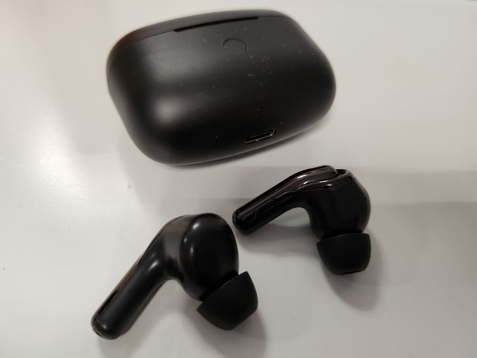 Căști Wireless Bluetooth TWS Tribit Fly Buds C1 BTH93 , Negru