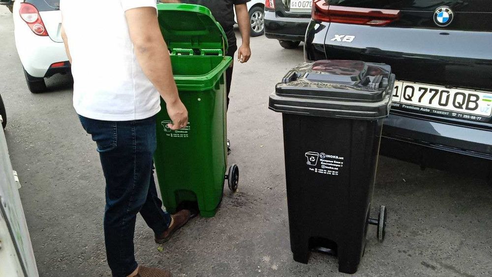 Мусор бак пластмас 120л, 240, 360л