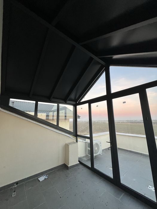 Terasa , pergole retractabile , rooling roff ,tavan fix ,ferestre PVC