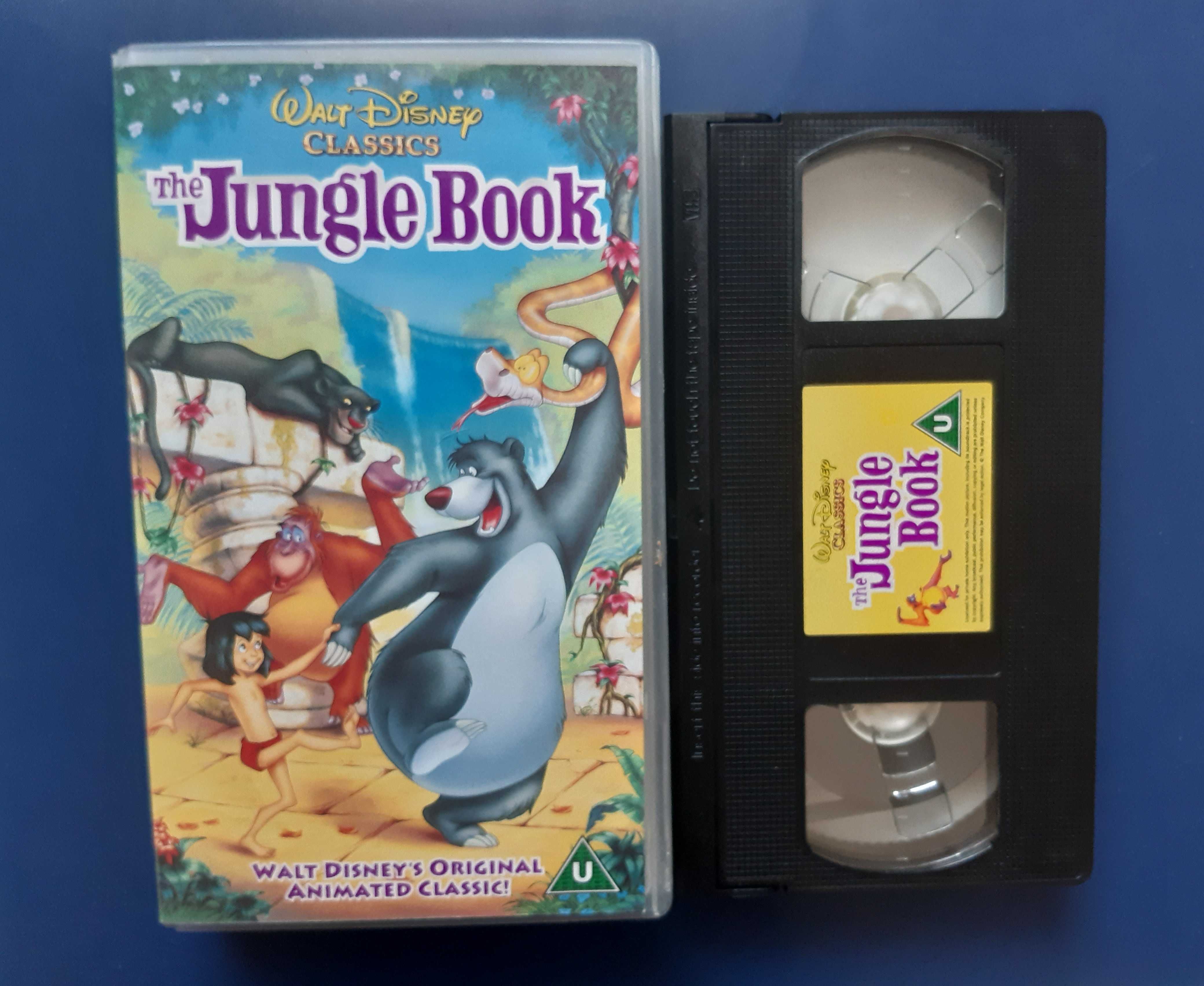 Лот Видеокасети VHS Walt Disney Aнимация 10 Броя