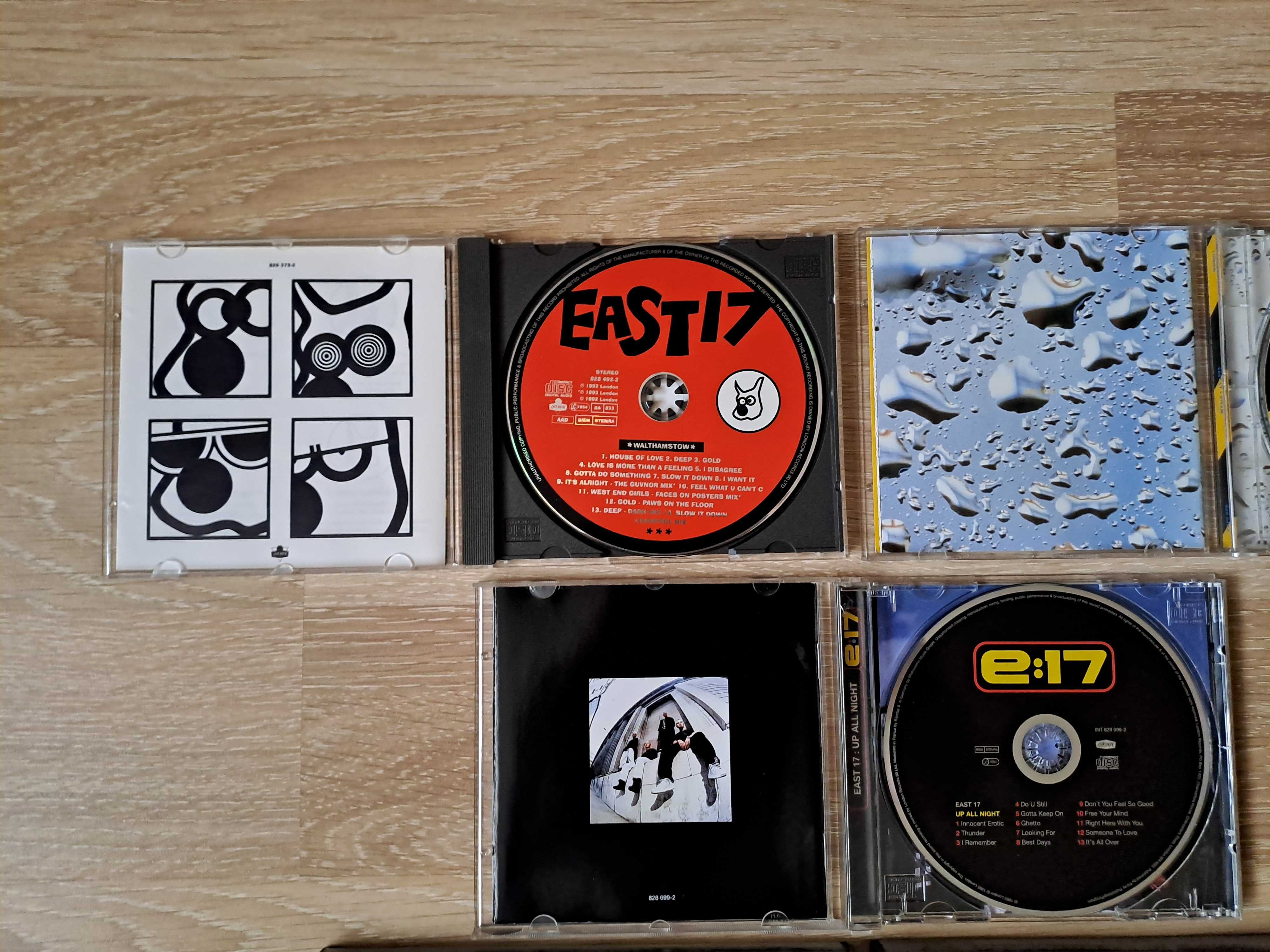 Colectie East 17 - 6 CD+CD Maxi originale (Eurodance)- Albume +CD Maxi