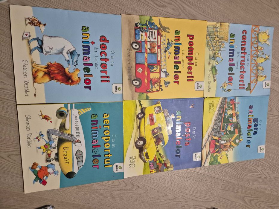 Set 6 carti editura Gama, autoare Sharon Rentta