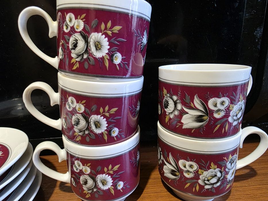 Bavarian Winterling cesti si farfurii by Brothers Winterling portelan