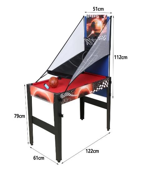 Сгъваема игрална маса 13 в 1