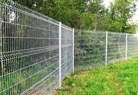 Garduri și porți din plasă bordurată