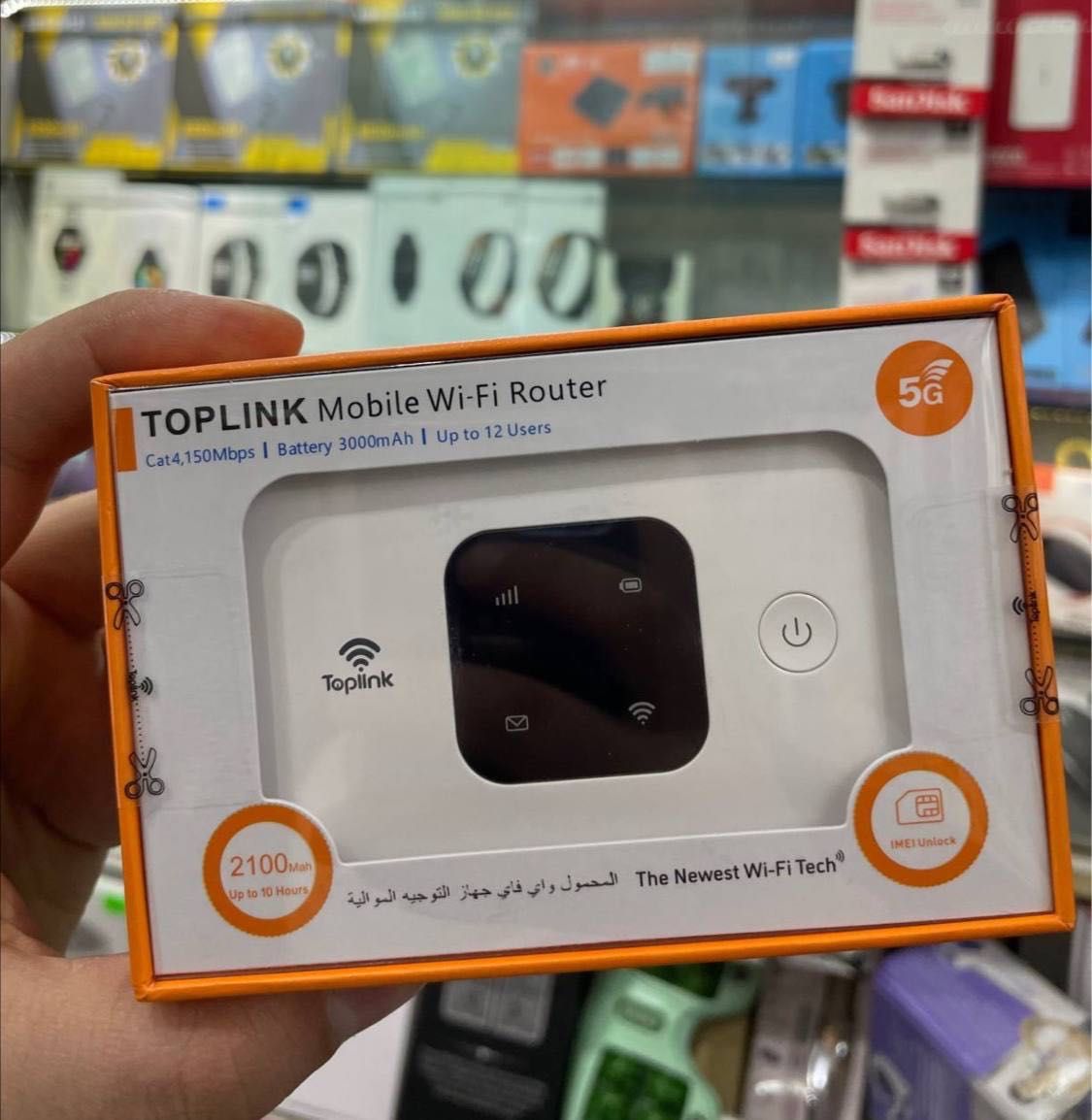 Toplink mobile wifi router 5G