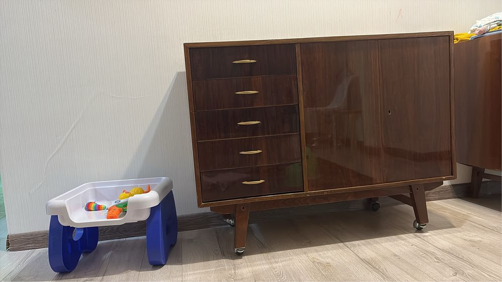 ретро ссср винтаж mid century Из Дерева . Комод Магнолия