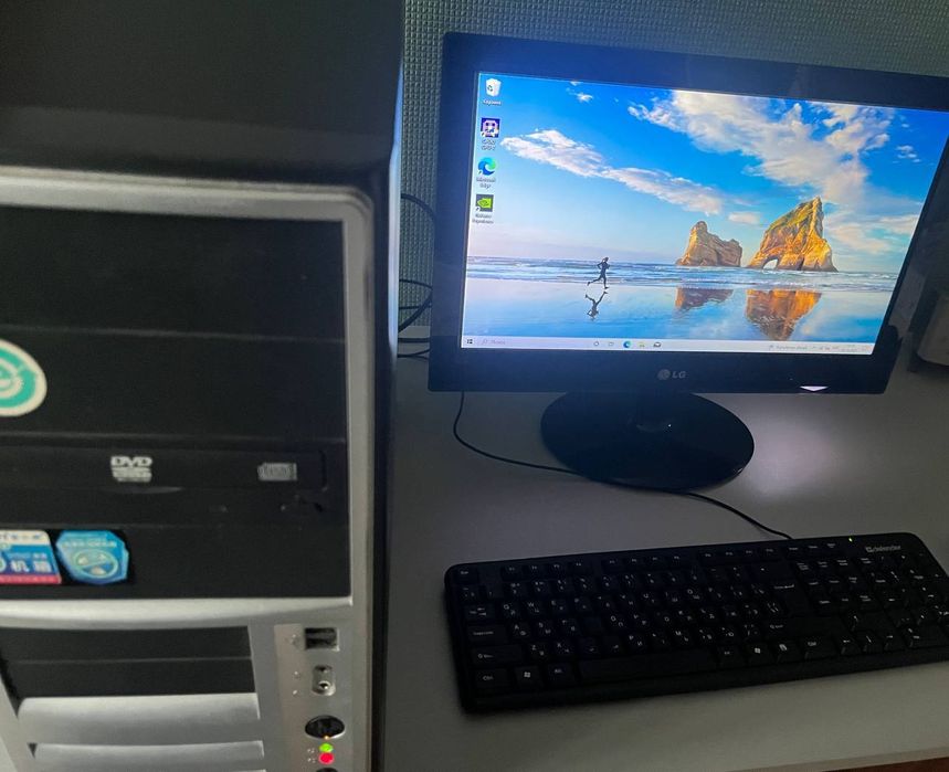 Компьютер для игр и монитор i5-3330\8Гб\GTX 650 2ГБ\SSD Клав и мышь