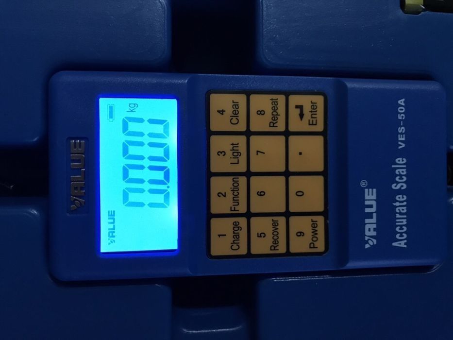 Cantar value ves-50a 50kg afisaj electronic frigotehnie freon nou tva