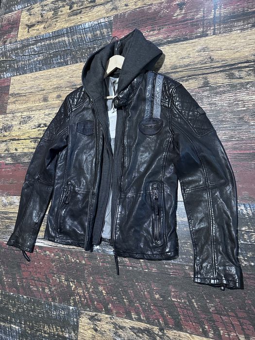 4+1 Geaca de Piele Moto By Mauritius