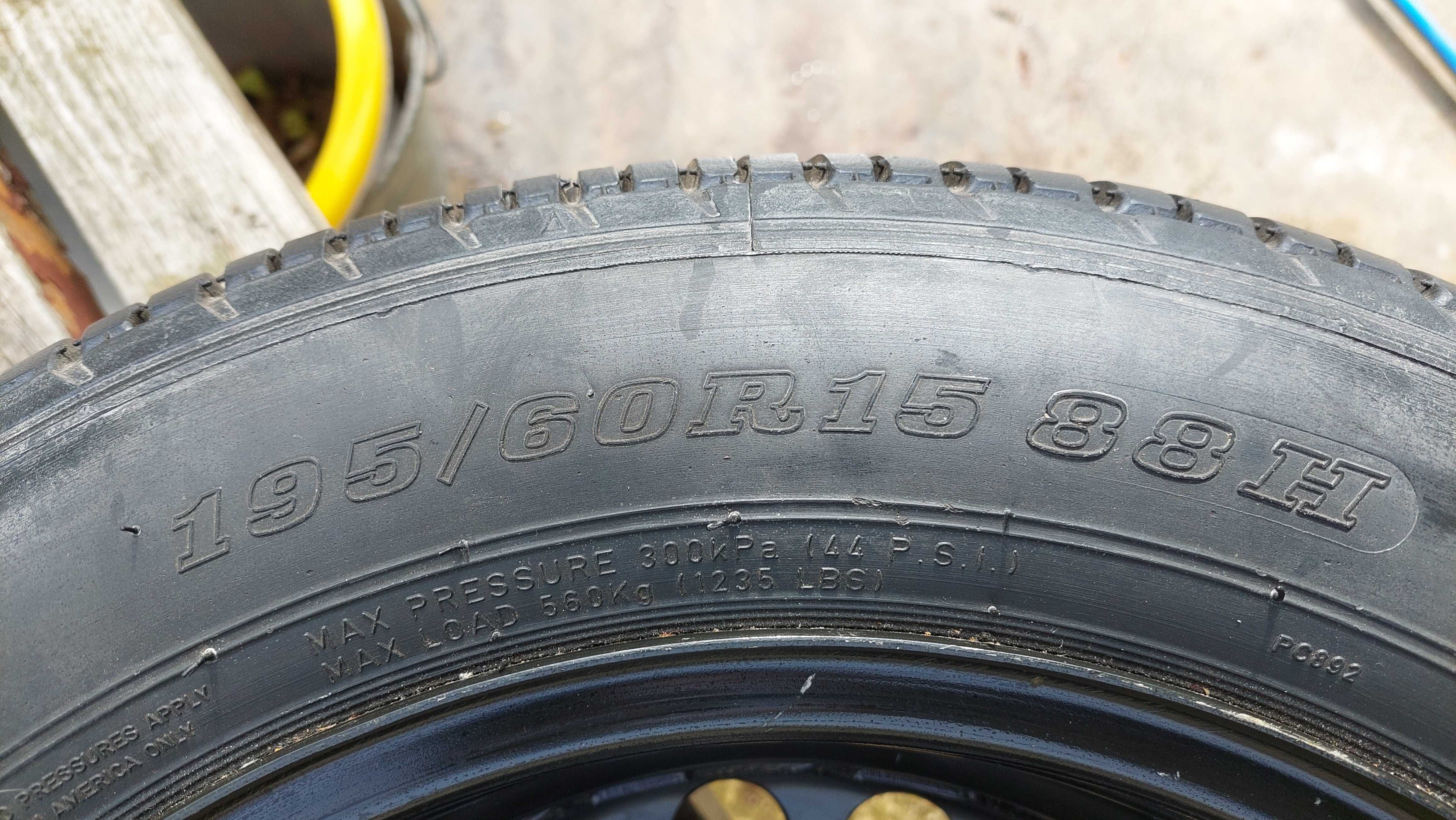 Гуми Dunlop SP Sport 185/60/15 с джанти Opel GM 4Х100 - 2броя - НОВИ