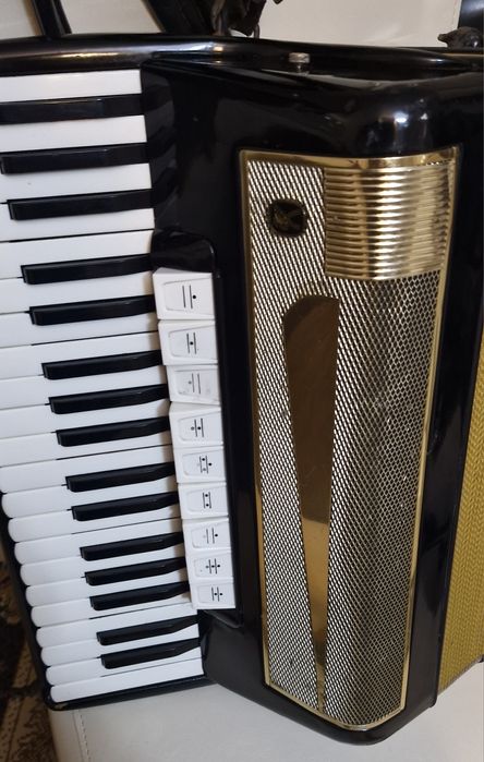 Vând acordeor Hohner Lucia IV P cu 96 basi
