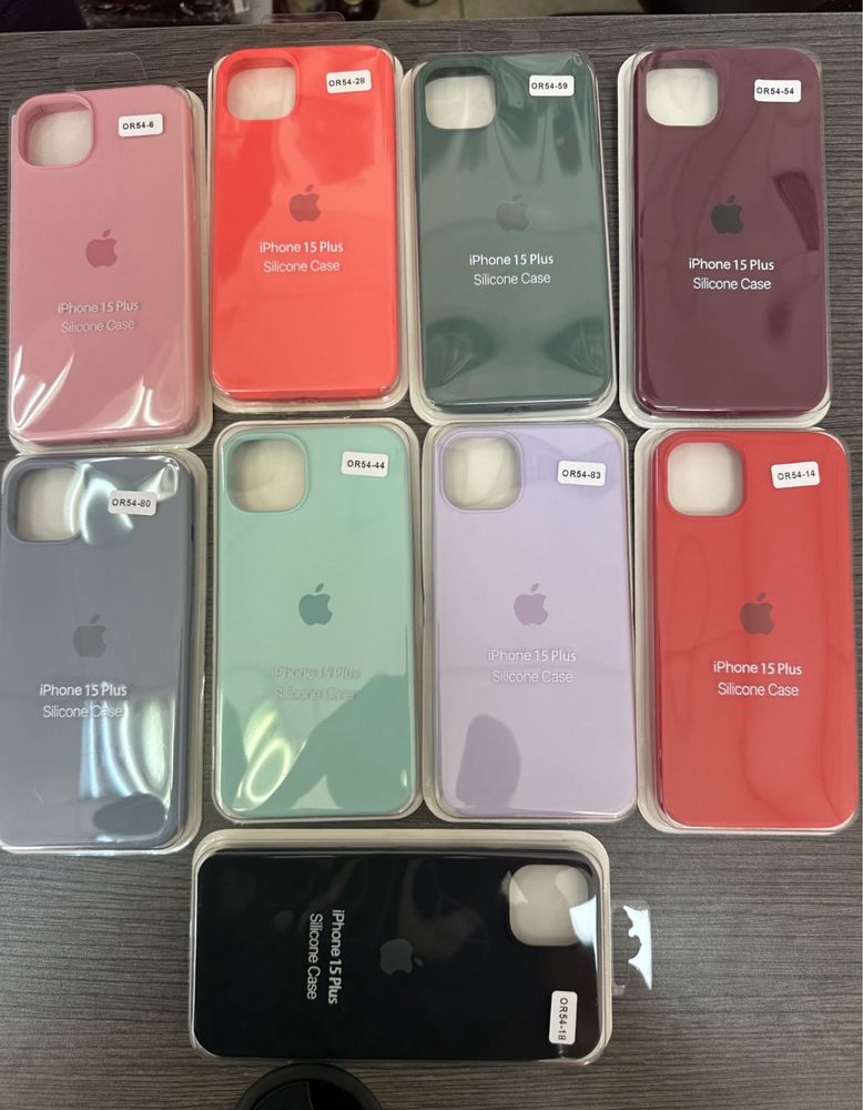 Силиконов Кейс Apple Case iPhone15/Pro/Max