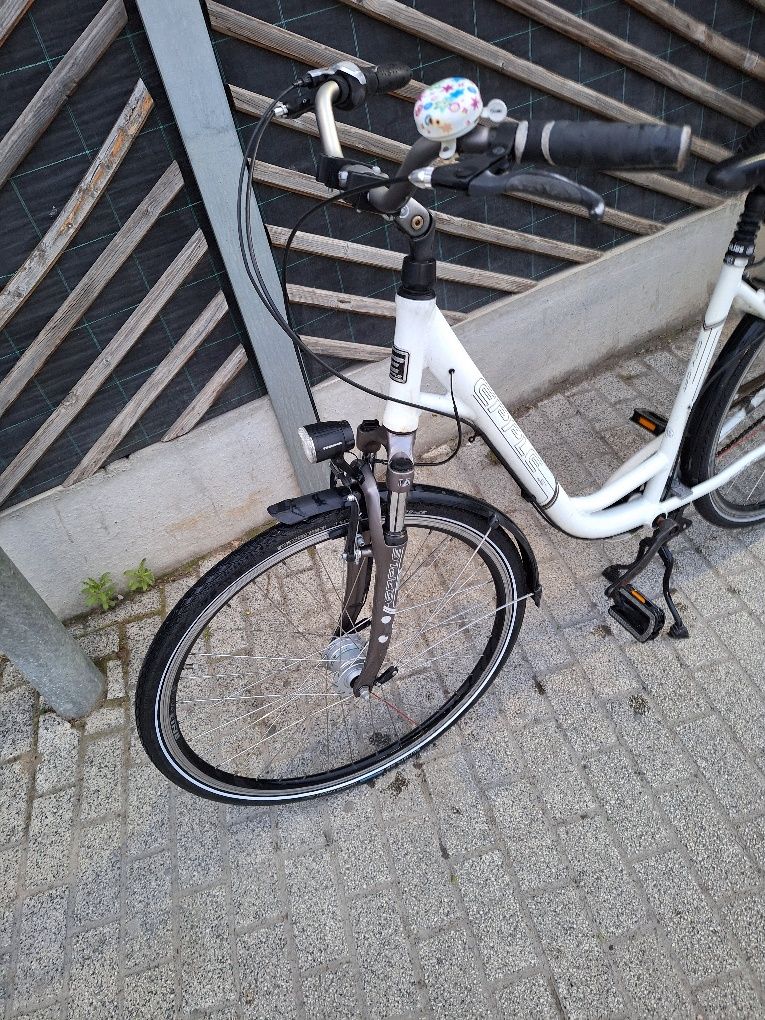 Bicicleta dama cu roti de 28-Epple-aluminiu-7 viteze Nexus