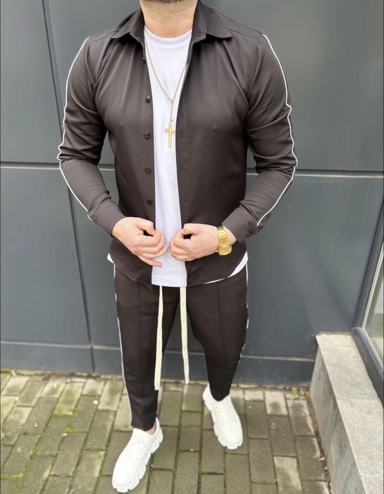 Compleuri Casual/Elegant Camasa+Pantalon! Calitate superioara!