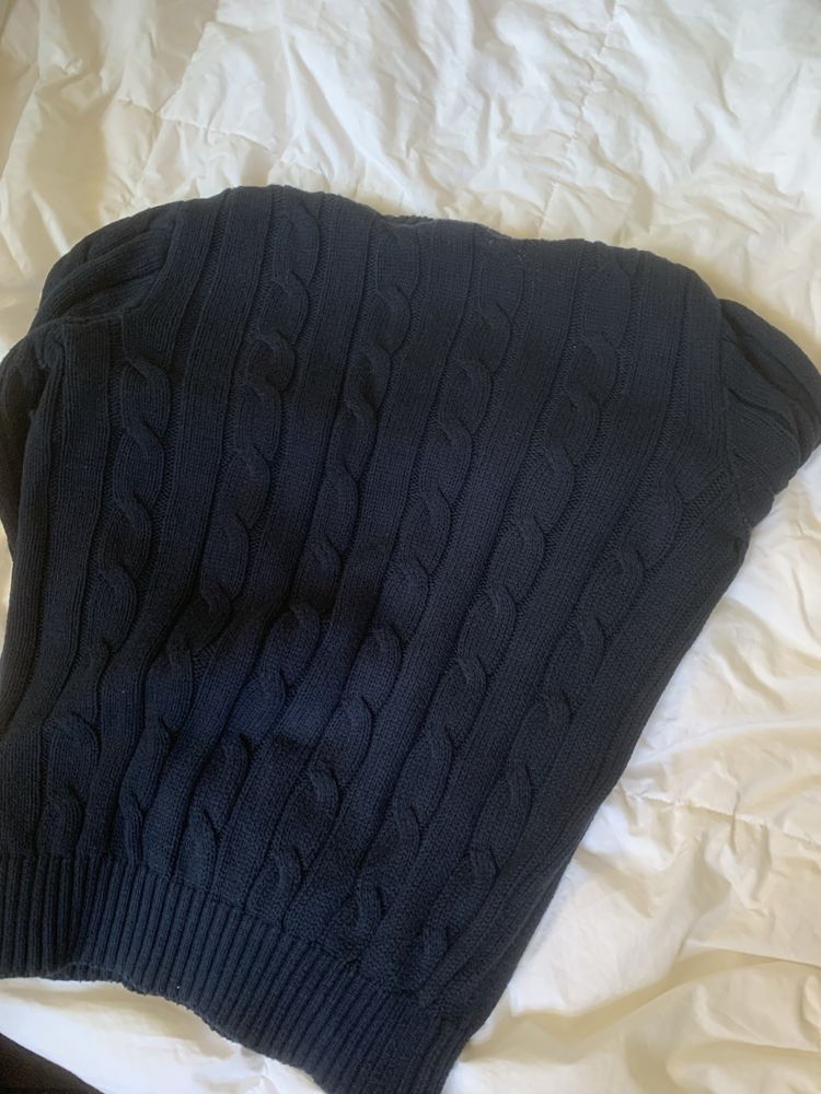 Дамска блуза  U.S. Polo Assn. Дамски V-neck, плетена