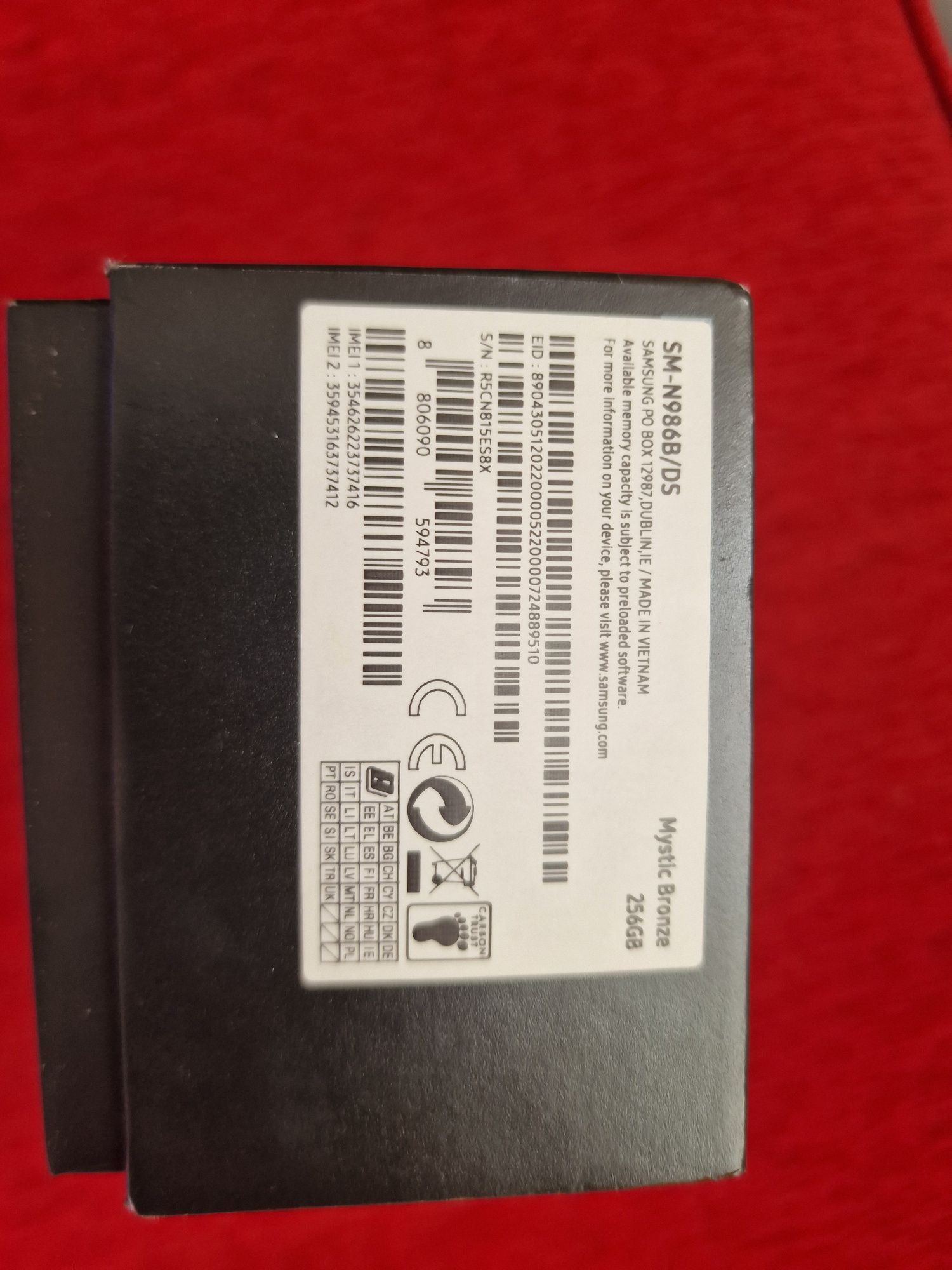 Samsung Galaxy Note 20 Ultra 5G, 256GB, 12GB RAM,108MP, нов дисплей