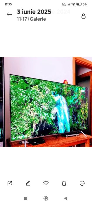 Tv 165cm 8K Samsung Neo Qled nou resigilat