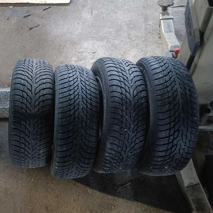 Джанти със гуми зимни за VW seat Skoda  195/65/15 nokian