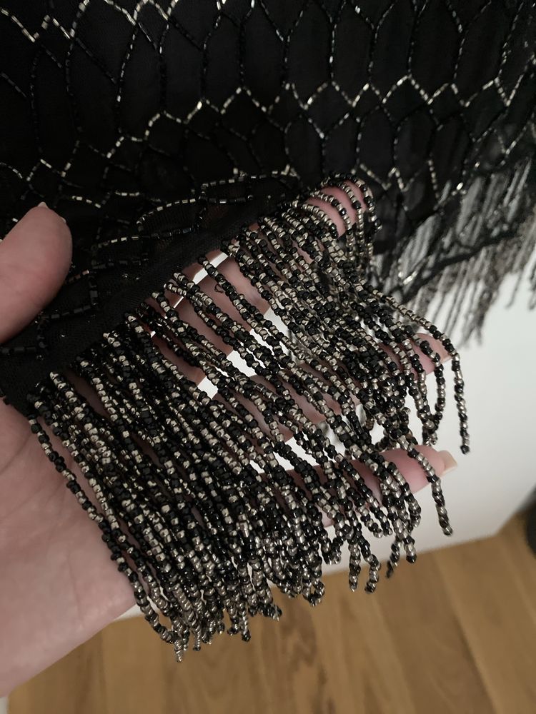 Zara rochie midi margele L