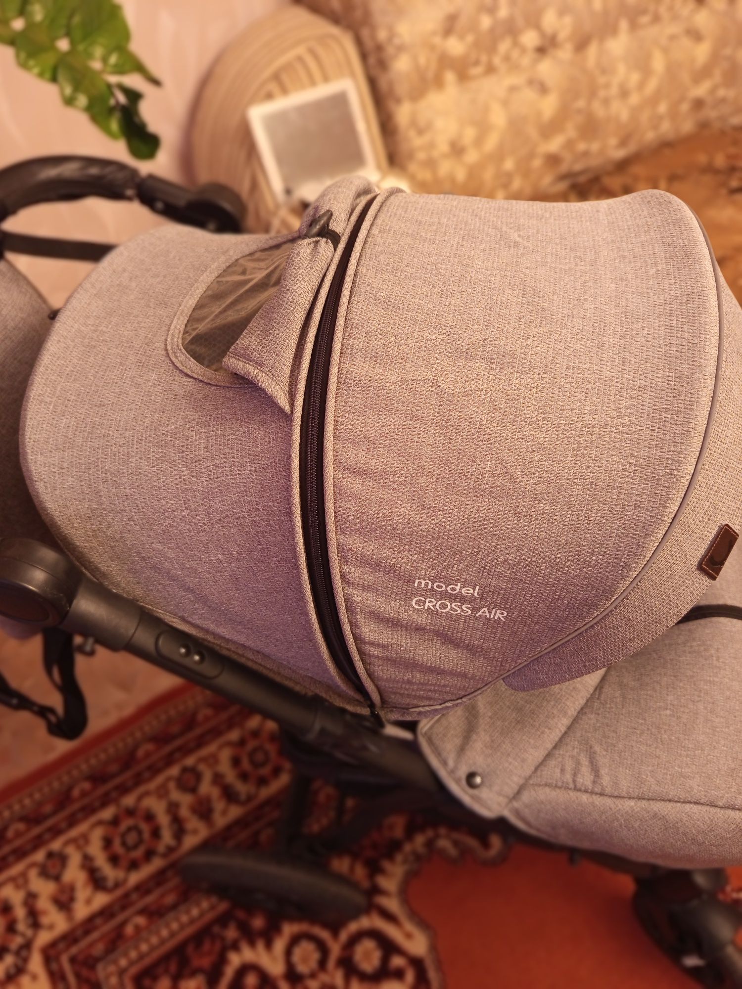 Коляска прогулочная BUBAGO Cross AIR BG0624 цвет Olive
