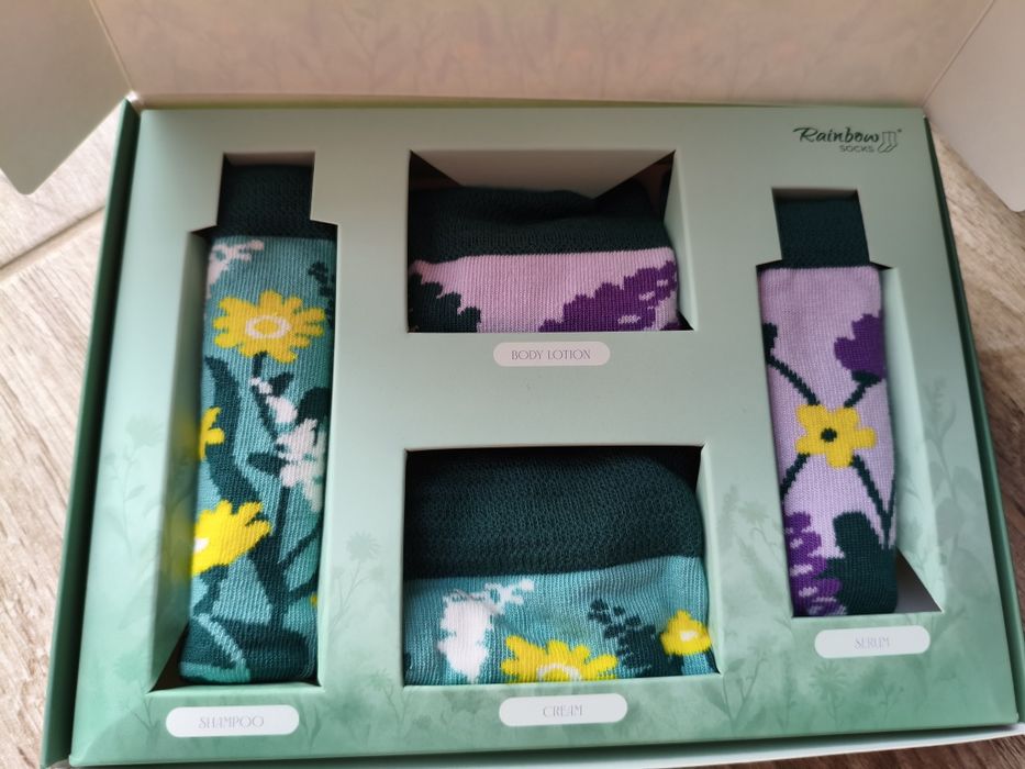 Rainbow Socks – Set Self Care pentru femei, 2 perechi, mărimea 36–40