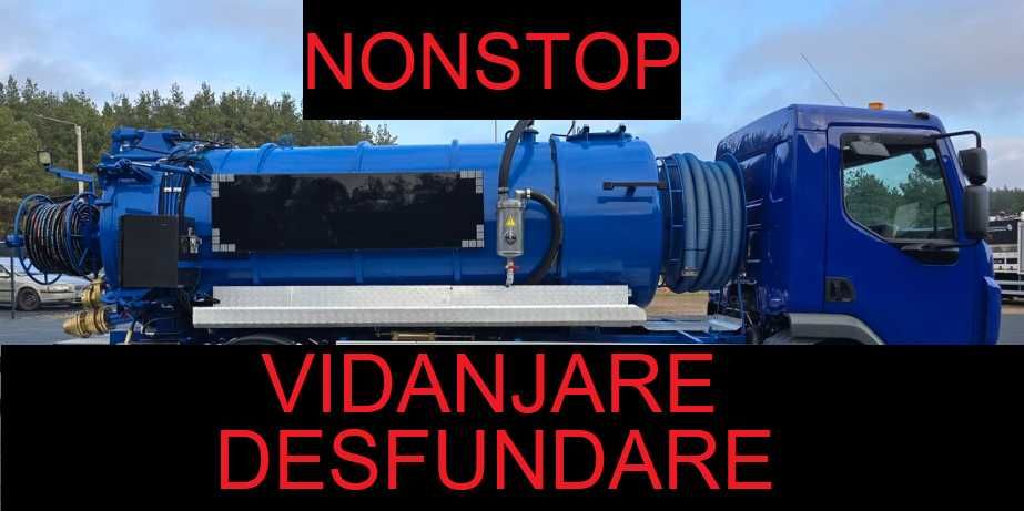 Vidanjare Servicii Desfundare Desfundari Canalizari NonStop Bucuresti