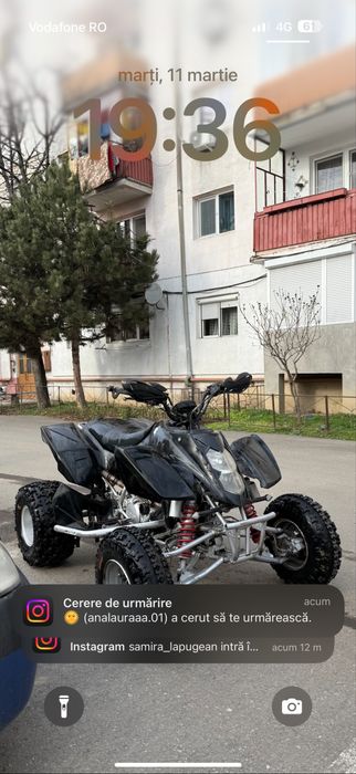 Vand atv quad hyosong te450