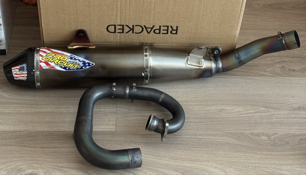 FMF Akrapovic HGS KTM HUSQVARNA ауспух генерация