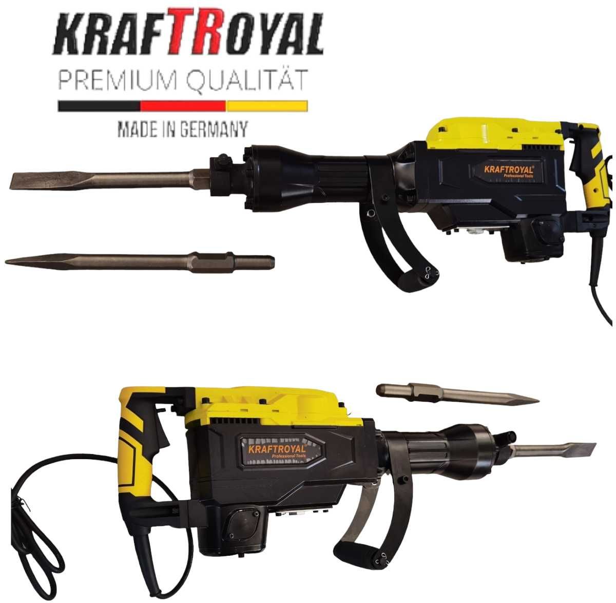 Немски Професионален Ударен Къртач 3800W KRAFT ROYAL