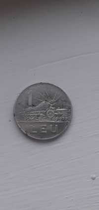 Moneda  1 Leu  1966