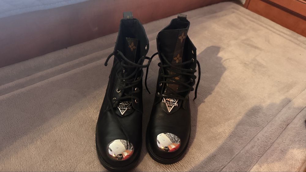 Боти естествена  кожа 37 номер