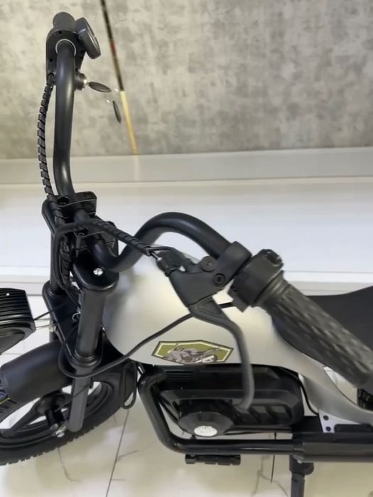 Электро мотоцикл для детей 5+ лет | мах скорость 34км | успейте купить