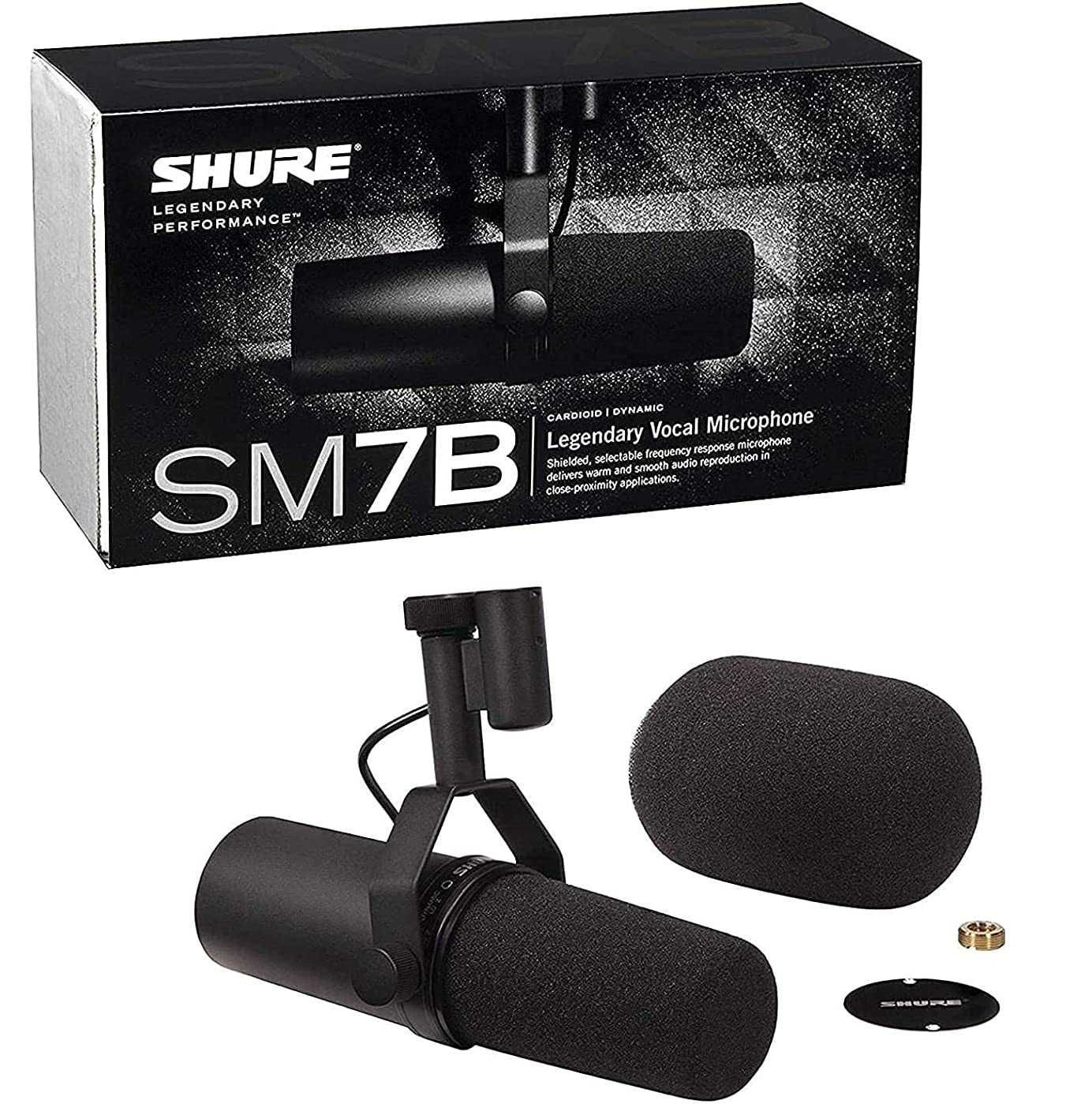 Студийный микрофон Shure SM7B НОВЫЕ ( для подкастов и стримов )