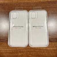 2 x Carcasa Originala Clear Apple pentru iPhone 11 Pro Max