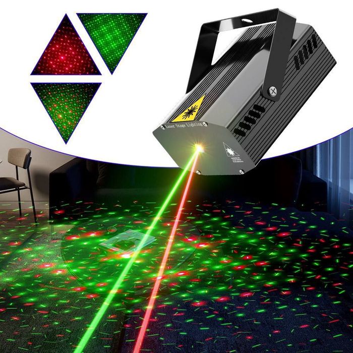 Лазерный проектор светомузыка